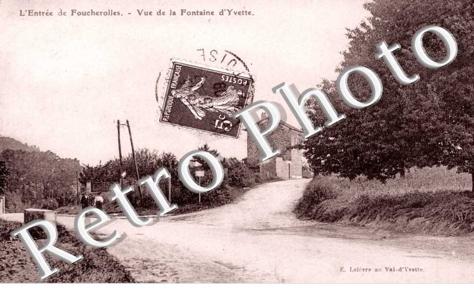 L'Entree de Fougerolles et Fontaine d'Yvette