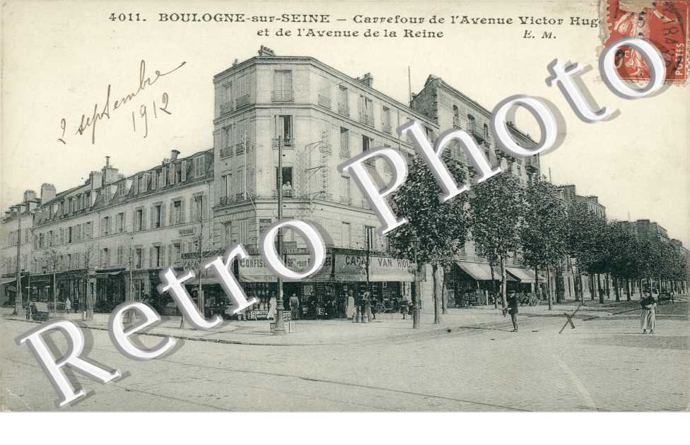 Carrefour de l'Avenue Victor Hugo et de l'Avenue de la Reine