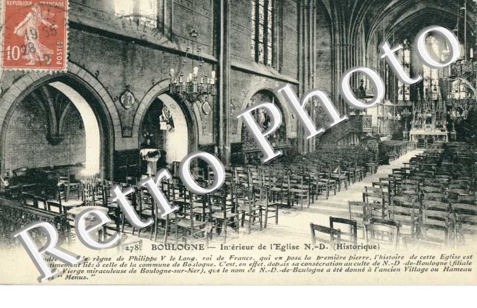 Boulogne-sur-Seine, Interieur de l'Eglise Notre-Dame