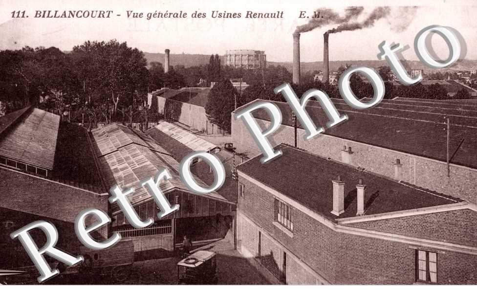 Vue generale des Usines Renault