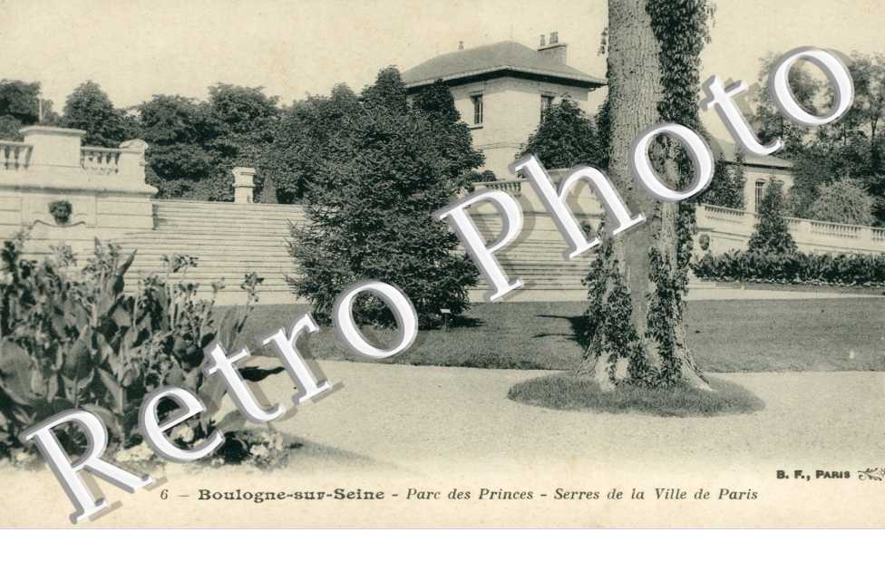 Parcs des Princes, Serres de la Ville de Paris