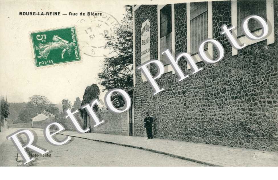 Vue de la rue de Bièvres