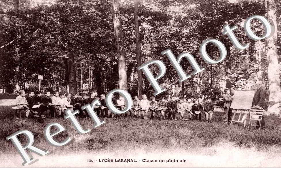 Lycee Lakanal - Classe en plein air