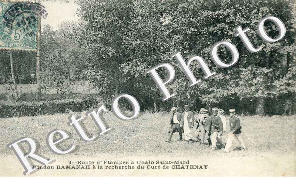L'Hindou Ramanah a la recherche du Chre de Chatenay