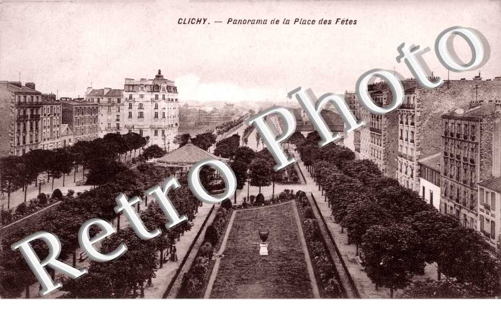 Panorama de la Place des Fetes