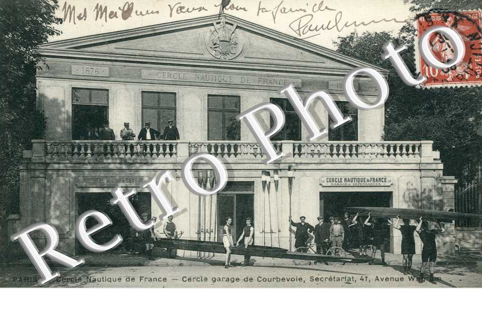 Cercle Nautique de France, Cercle garage de Courbevoie