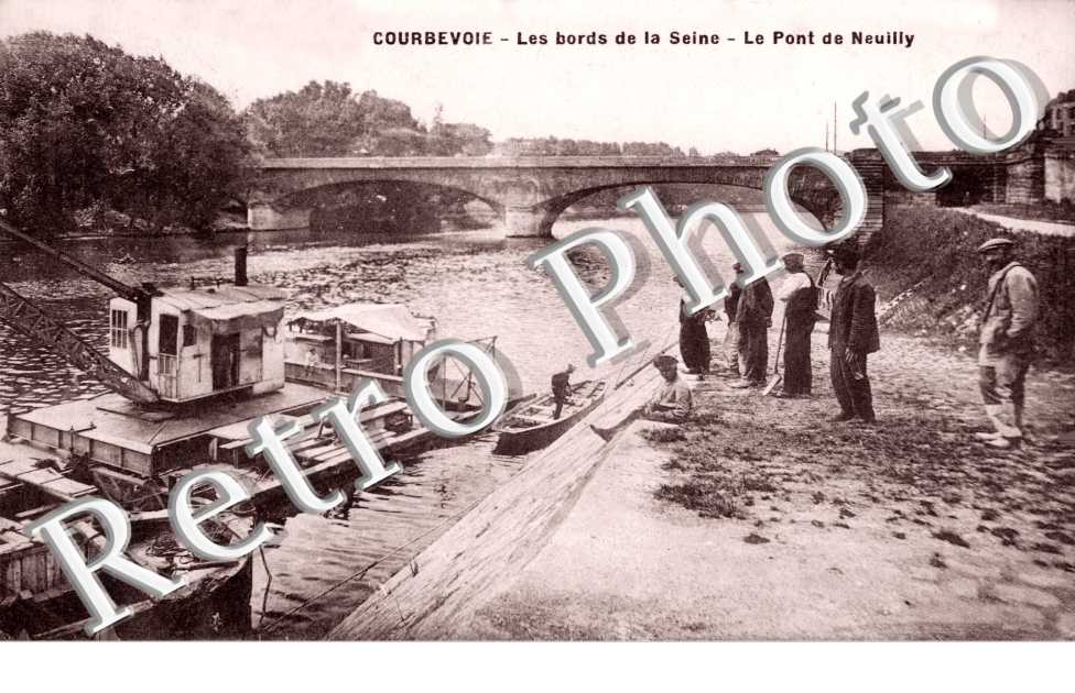 Les Bords de la Seine, le Pont de Neuilly