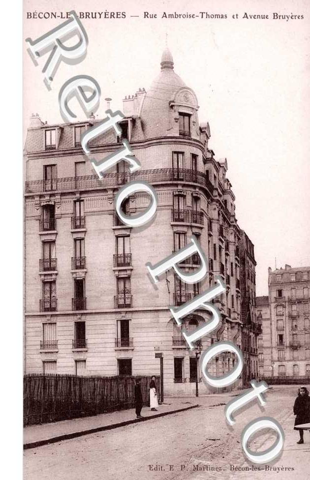 Becon les Bruyeres, Rue Ambroise-Thomas et Avenue Bruyeres