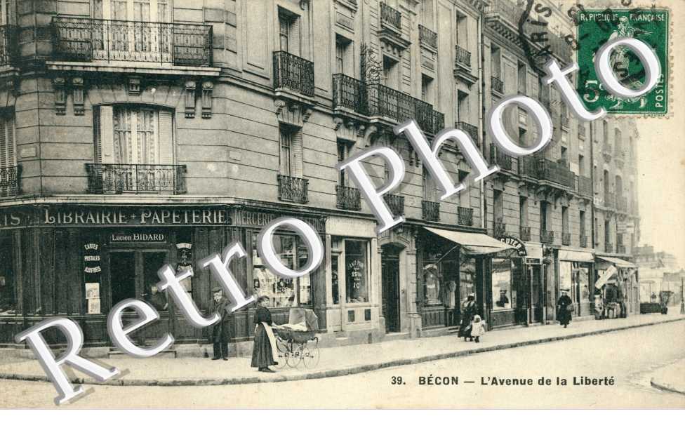 BECON LES BRUYERES L'Avenue de la Liberte