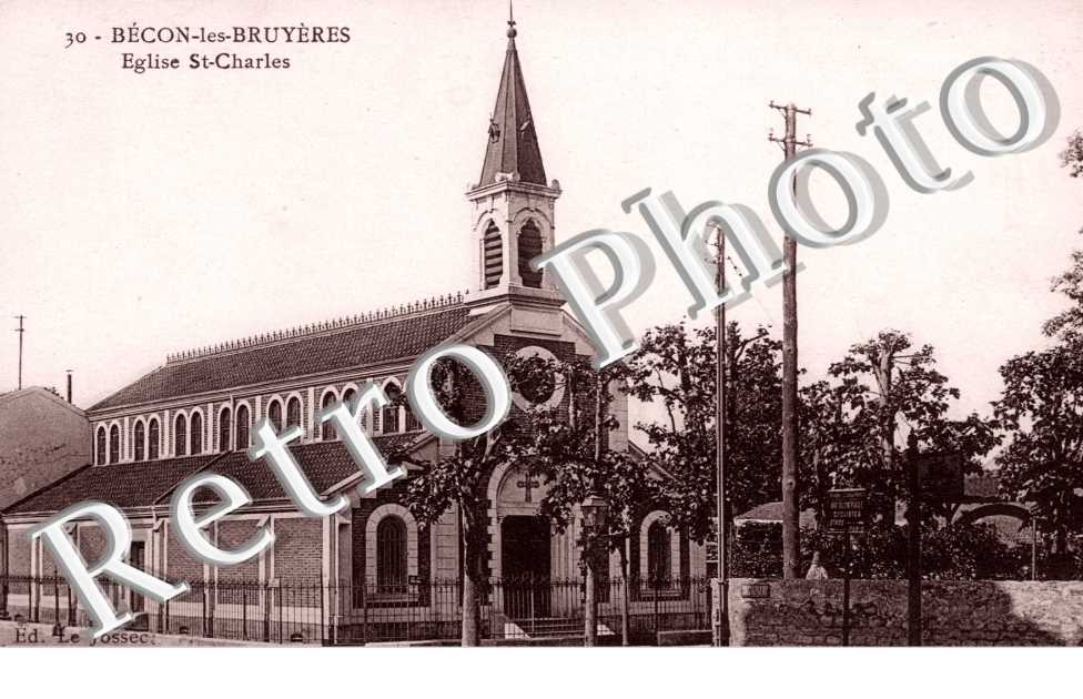 Becon les Bruyeres, l'Eglise Saint Charles