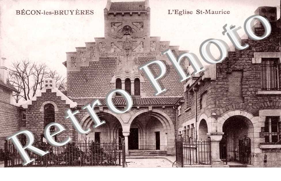 Becon les Bruyeres, l'Eglise Saint Maurice