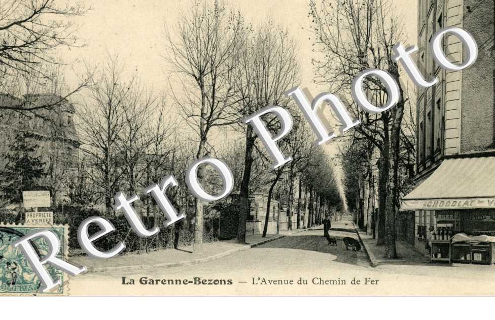 l'avenue du chemin de fer