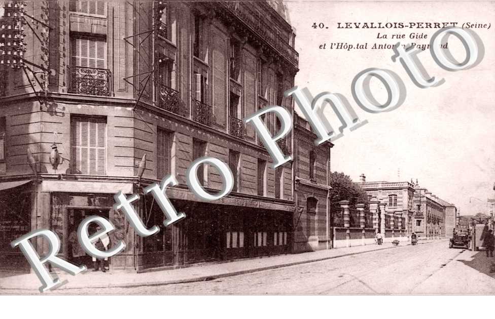 La Rue Gide et l'Hopital Antonin Raynaud