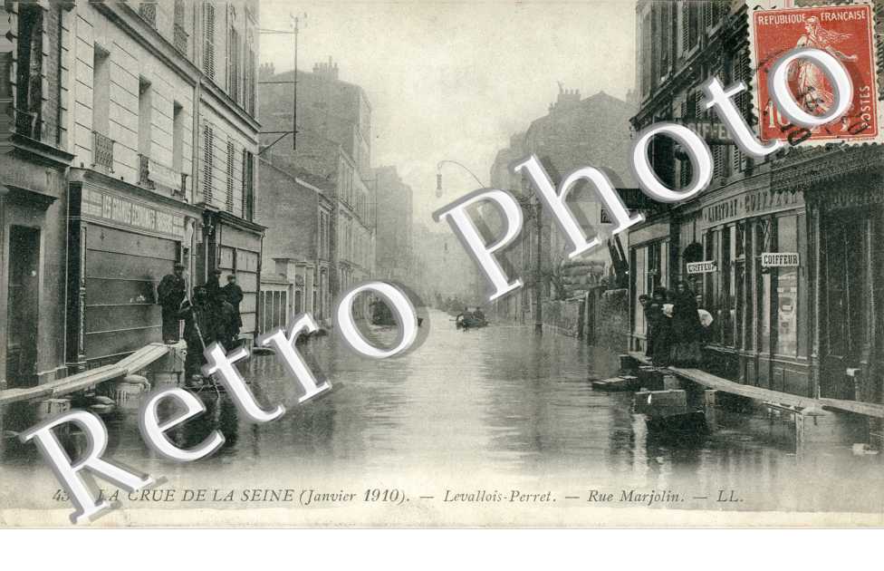 Inondations de 1910, Rue Marjolin
