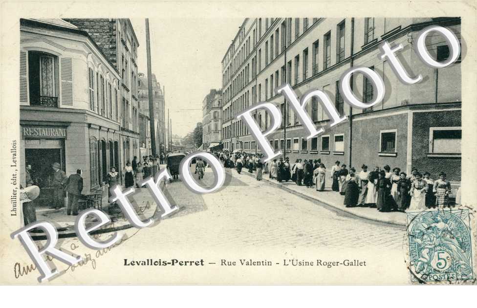 Rue Valentin, l'Usine Roger-Gallet