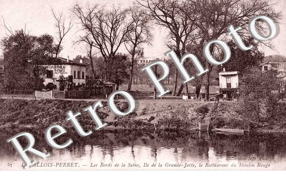 L'Ile de la Grande - Jatte, le Restaurant du Moulin Rouge