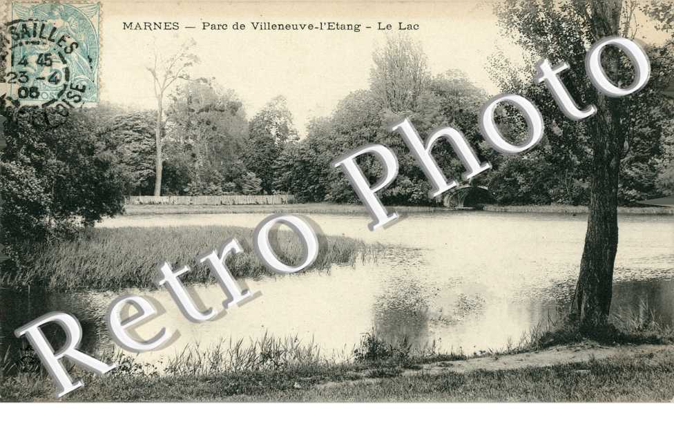 Parc de Villeneuve, l'Etang, le Lac