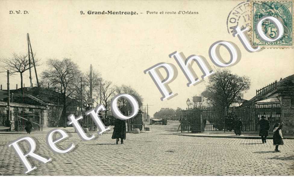 Porte et Route d'Orleans