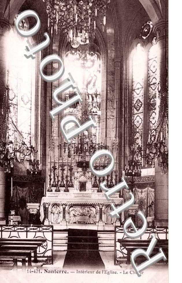 Interieur de l'Eglise, le Choeur