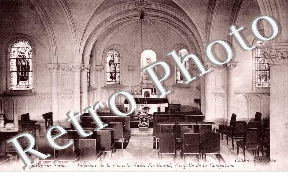 Interieur de la Chapelle Saint Ferdinand, Chapelle de la Compassion