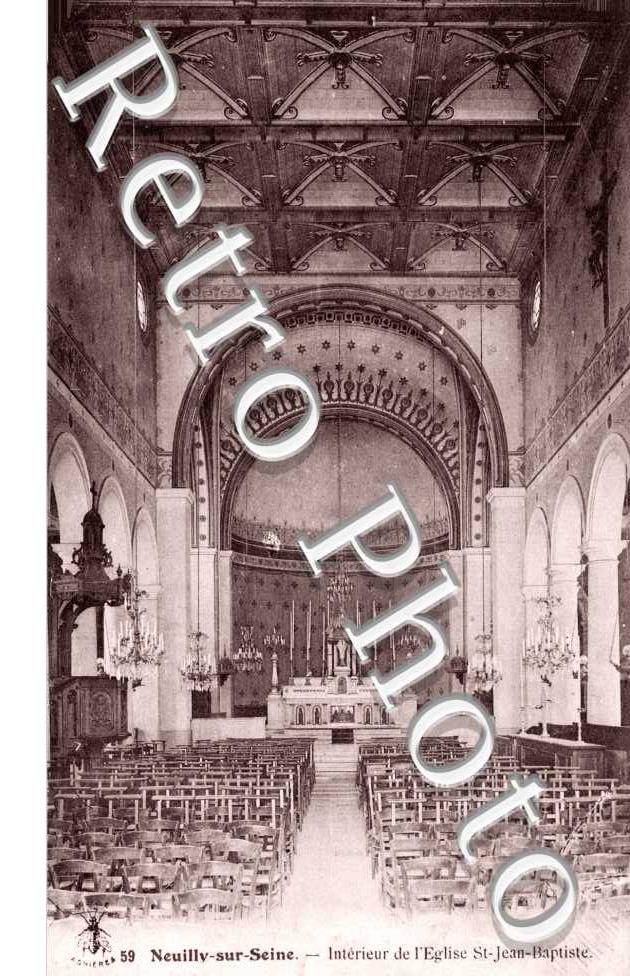 Interieur de l'Eglise St Jean Baptiste