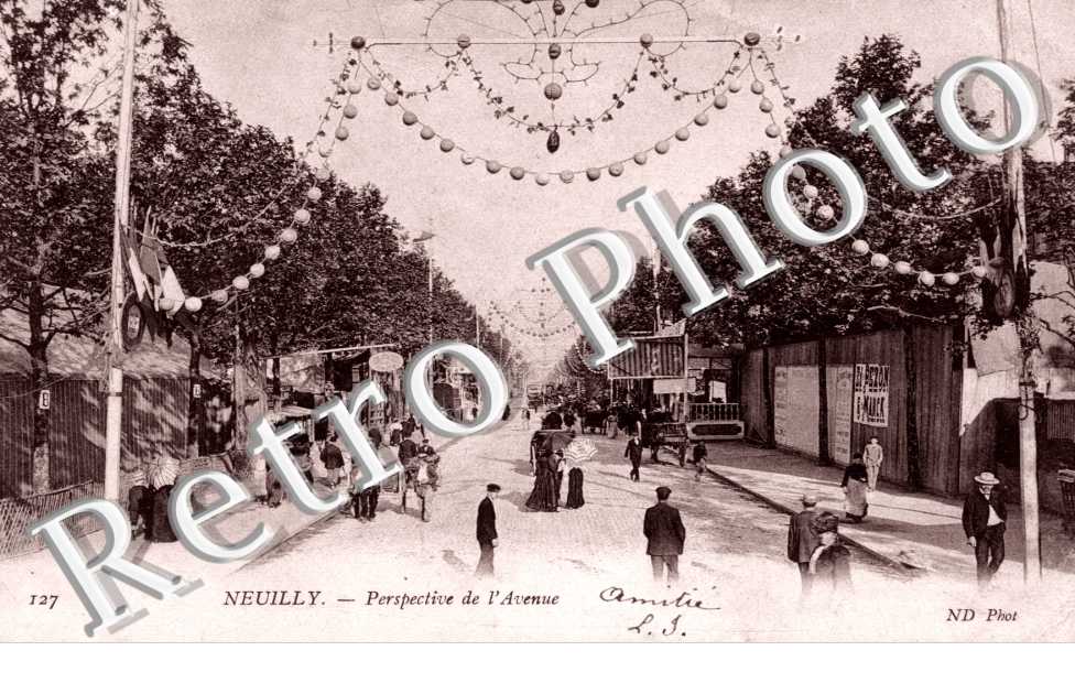 perspective de l'avenue
