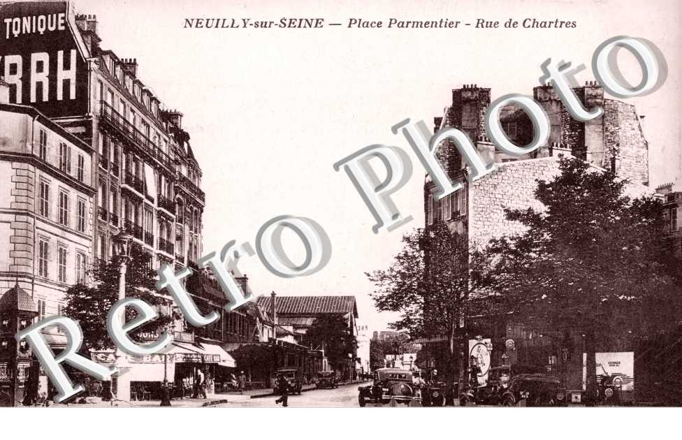 Place Parmentier, Rue de Chartres