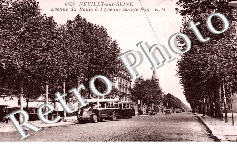 Avenue du Roule a l'Avenue Sainte Foy avenue ACHILLE PERETTI