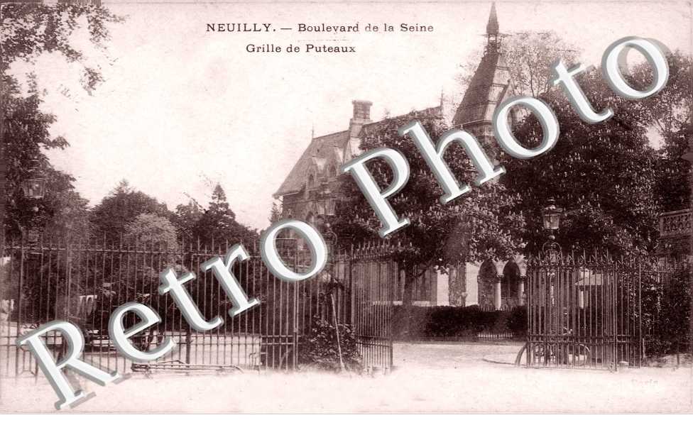 Boulevard de la Seine, Grille de Puteaux