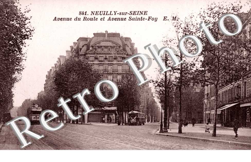 Avenue du Roule et Avenue Sainte Foy avenue ACHILLE PERETTI