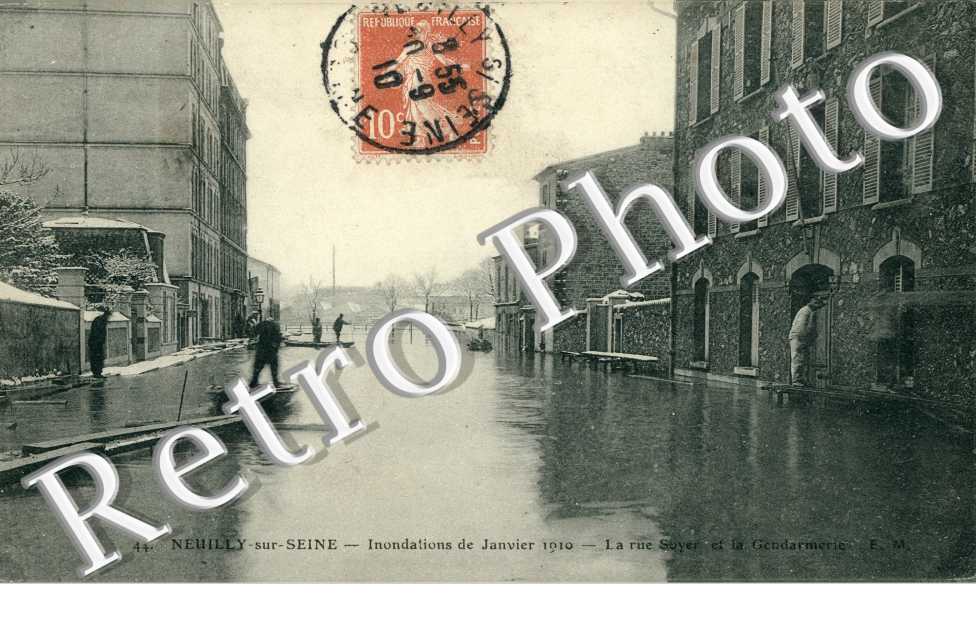 Rue de Soyer et la Gendarmerie