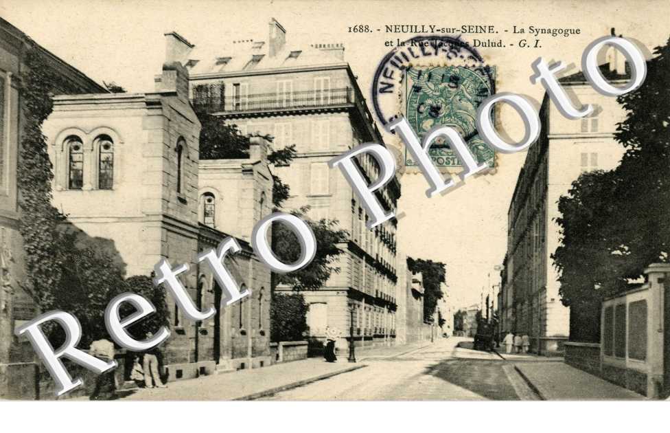 La Synagogue et la Rue Jacques Dulud