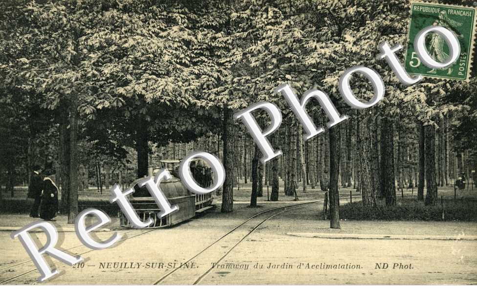 Tramway du jardin d'acclimatation