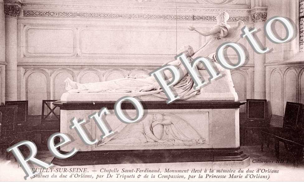 Chapelle Saint Ferdinand, Monument du Duc d'Orleans