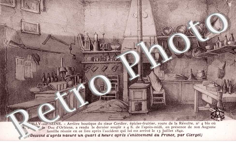 Arriere boutique du Sieur Cordier