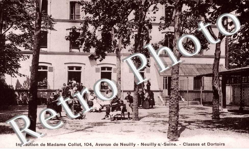 Institution de Madame Collot, Classes et Dortoirs