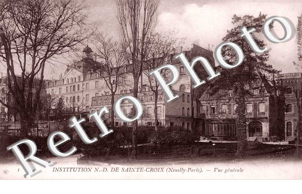 Institution de Notre Dame de Sainte Croix, Vue generale