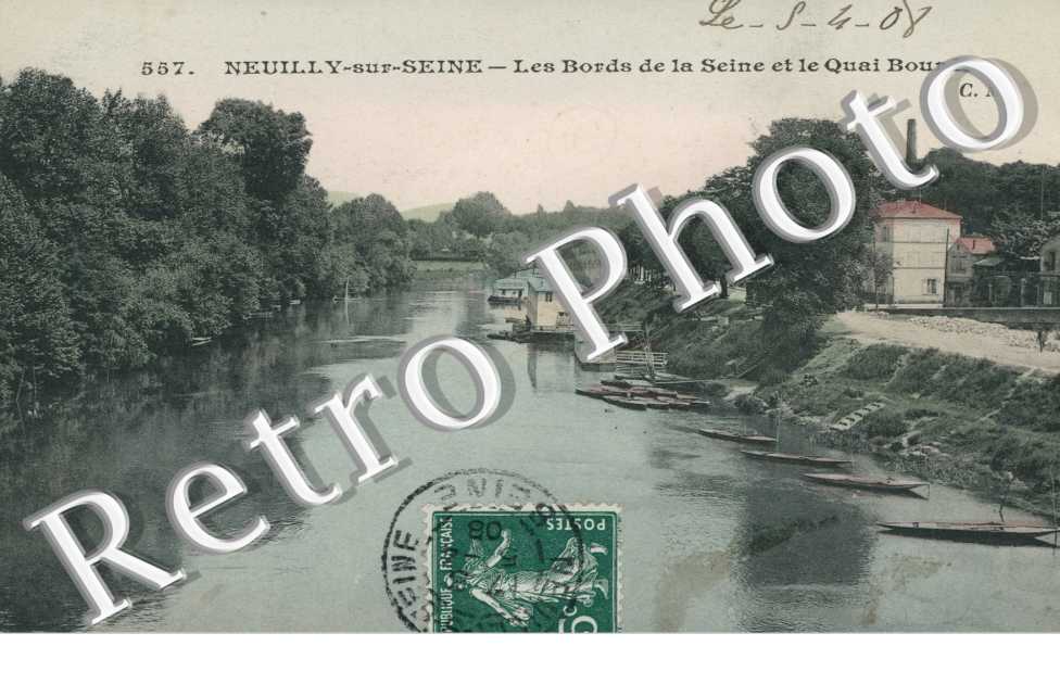 le Quai Bourdon  Les Bords de la Seine et 