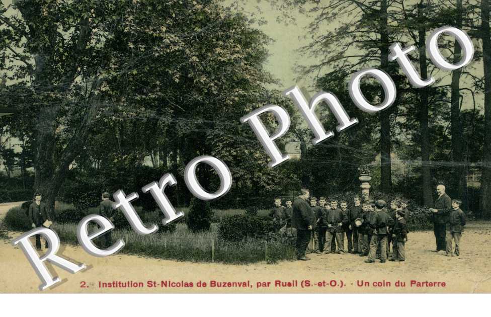 Institution Saint Nicolas de Buzenval, un coin du Parterre