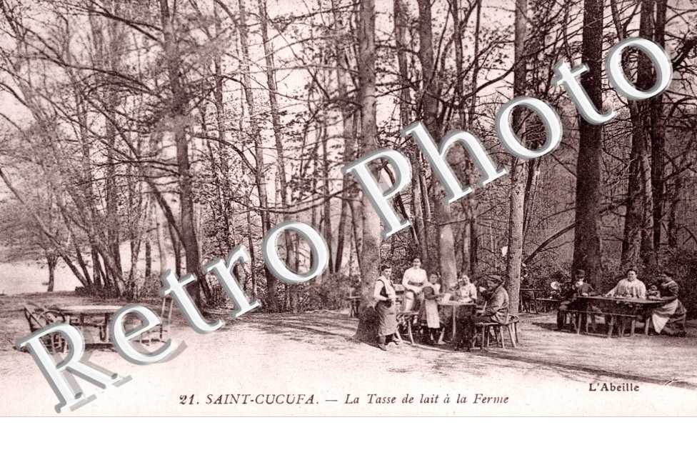 Saint-Cucufa - La tasse de lait a la ferme