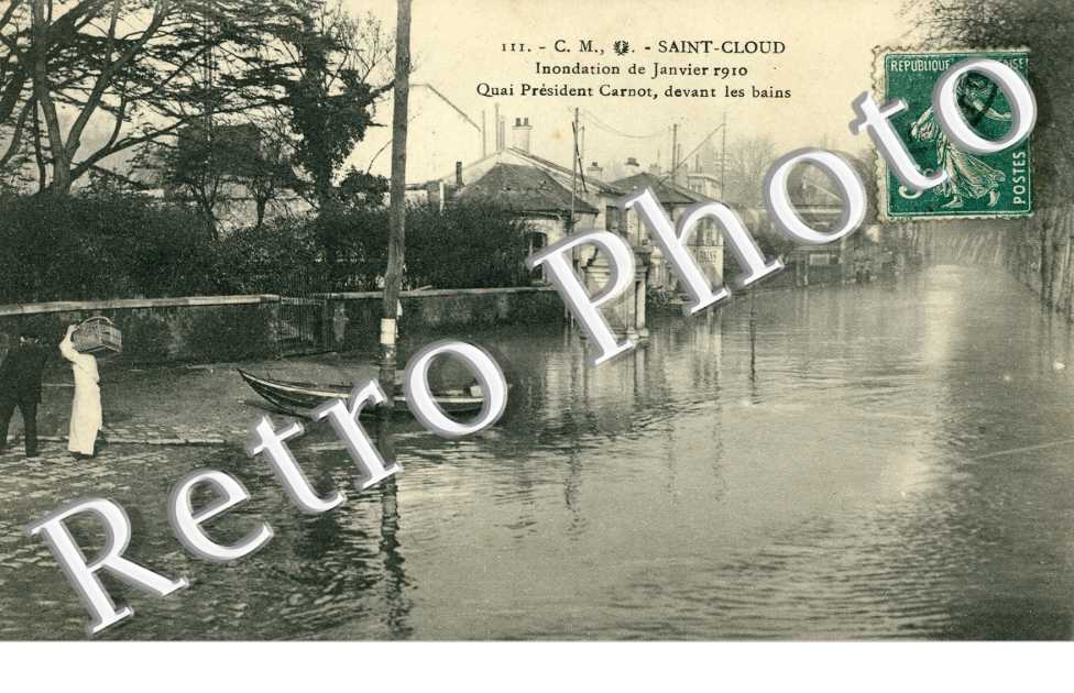 Inondation 1910, Quai President Carnot
