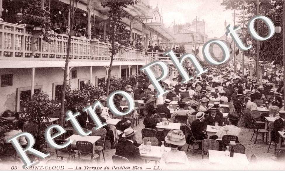 La terrasse du pavillon bleu