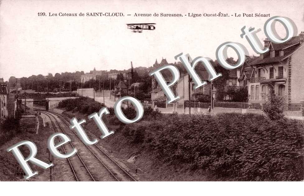 Avenue de Suresnes, le Pont Senart
