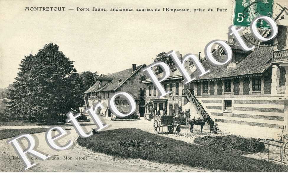Montretout, Porte Jaune, anciennes ecuries de l'Empereur