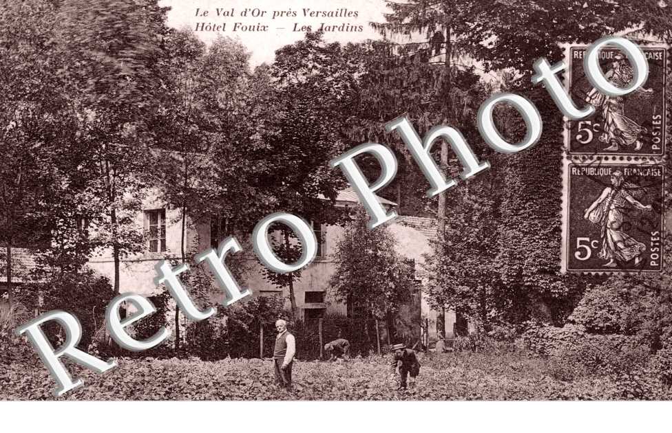 Le Val d'Or, Hotel Fouix, les jardins