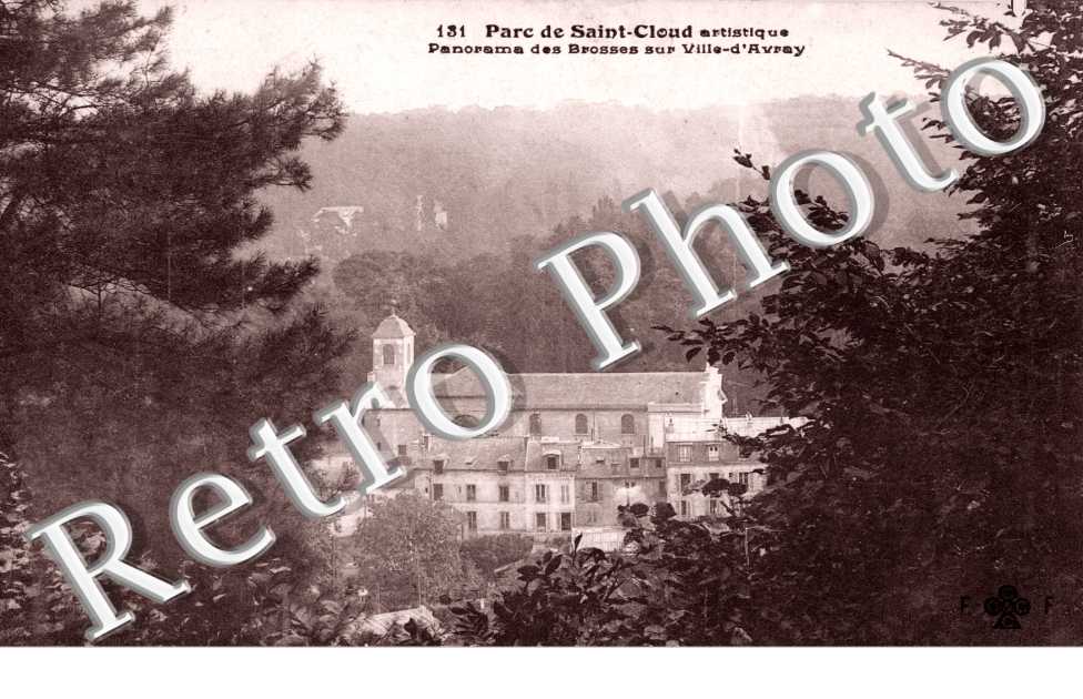 Le Parc, Panorama des Brosses sur Ville d'Avray