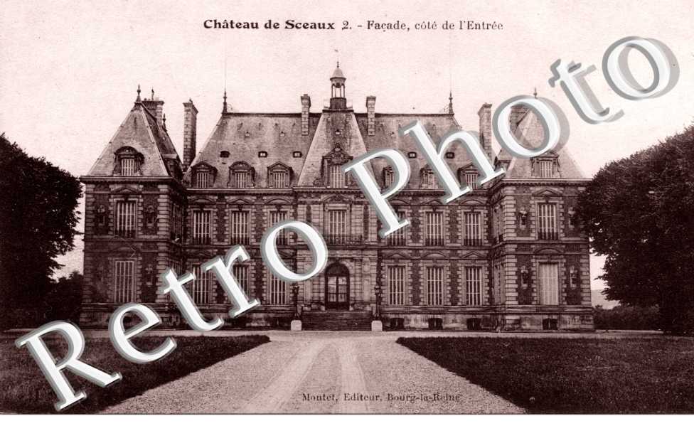 Façade du château de Sceaux