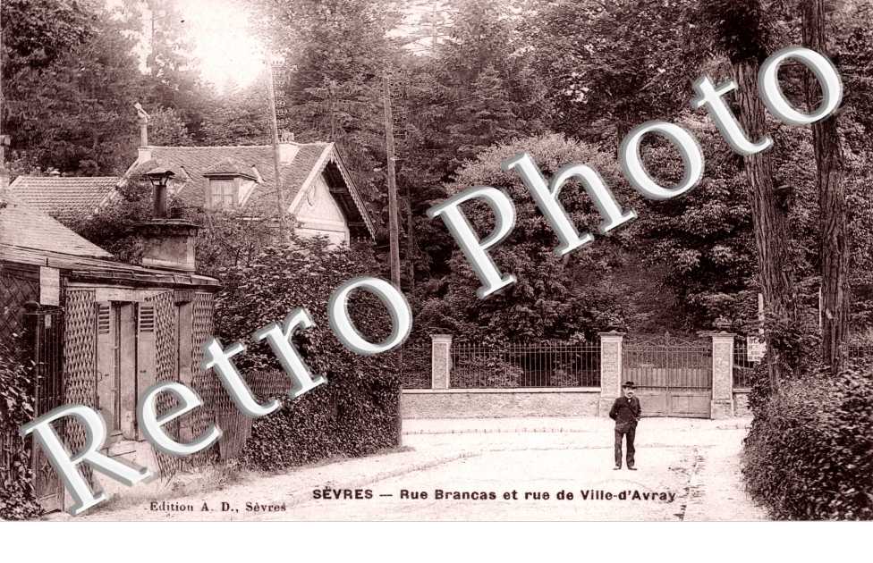 Rue de Brancas et rue de Ville d'Avray