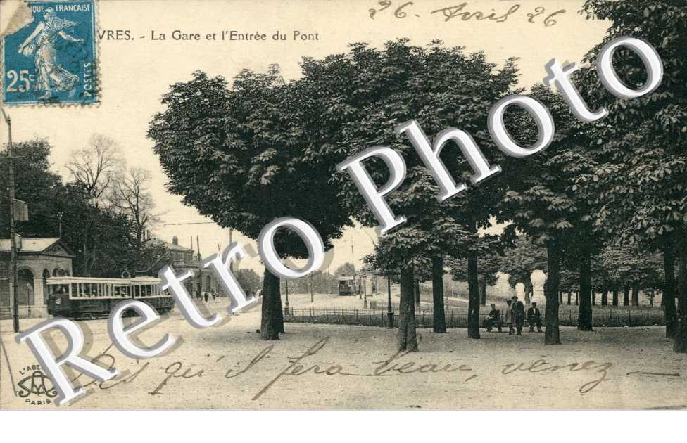 La Gare et l'Entree du Pont