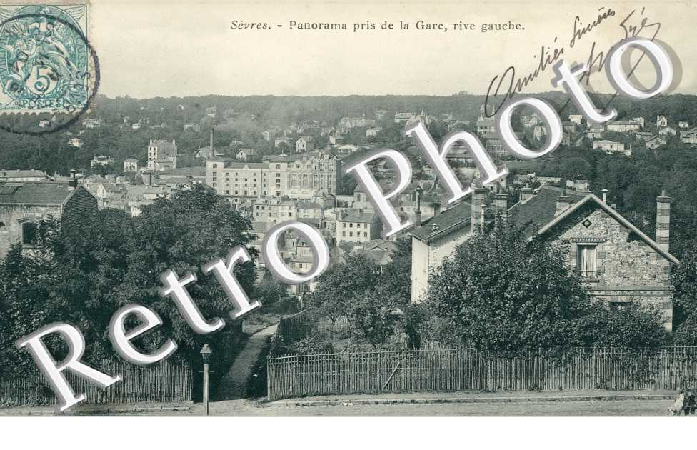 Panorama pris de la Gare